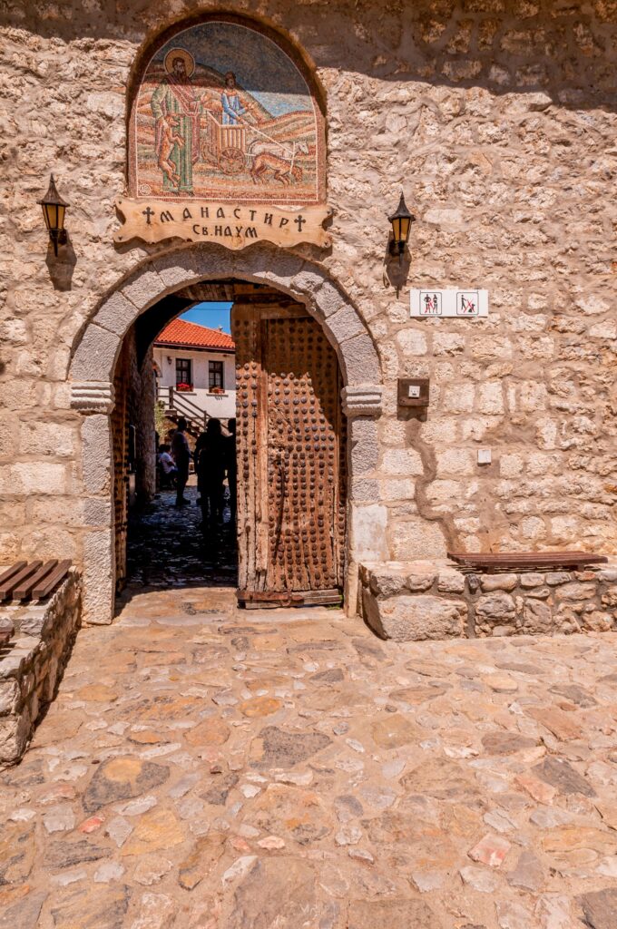 Macedonia - Monaster św. Nauma
